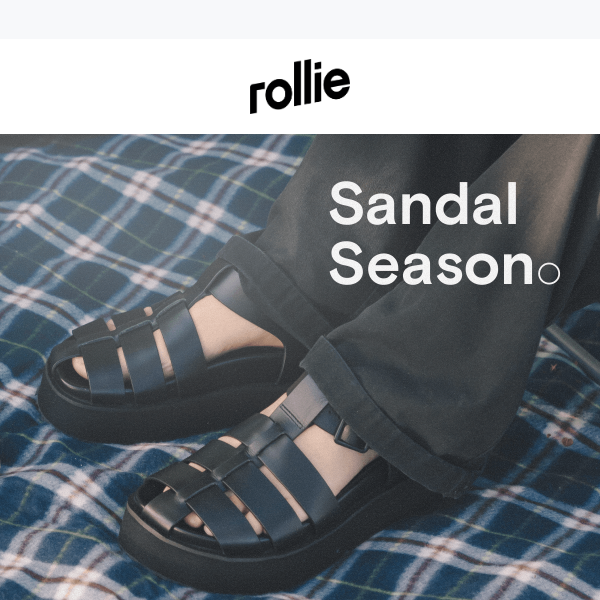 Now loading: sandal season