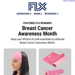 Featured Rewards: Breast Cancer Awareness Month 🎗️