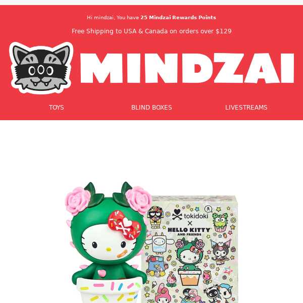 tokidoki x Hello Kitty and Friends Series 2 Blind Box - Mindzai