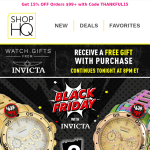 🎁 Invicta Gifts Under $100