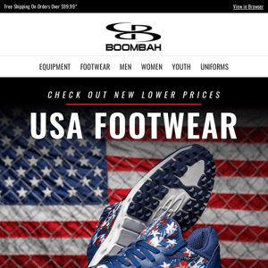 Save Big on USA Footwear!