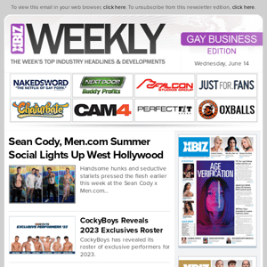 XBIZ Weekly - Gay Business Edition