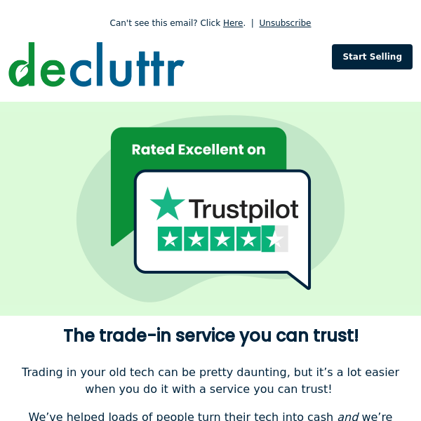 Trade in with the service you can trust! ⭐🤝