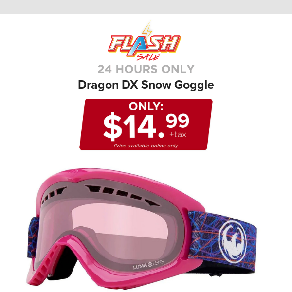 🔥  24 HOURS ONLY | DRAGON SNOW GOGGLE | FLASH SALE