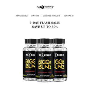 5-Day Flash Sale! 💰