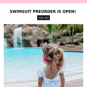 SWIMSUIT PREORDER IS OPEN!