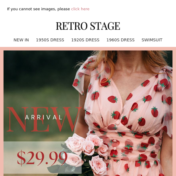 Retro Stage New Collection: Shop 1950s, 1920s, and 1960s Dresses Today!
