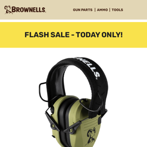 Brownells Premium Electronic Ear Muffs