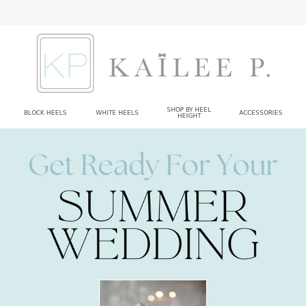 Planning for a Summer Wedding? Check this out!