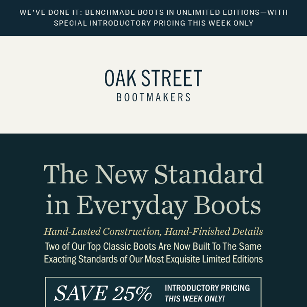 The World's Only Hand-Lasted Everyday Boots?