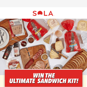 Win the Ultimate Sandwich Kit!