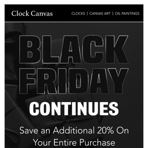 Black Friday Sale EXTENDED 🖤