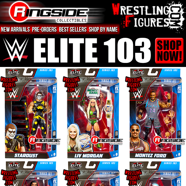 WWE Elite 103 In Stock at Ringside! 🌟