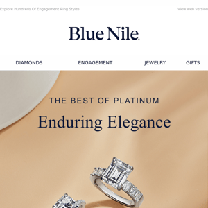 Enduring Elegance: Gorgeous Platinum Engagement Rings