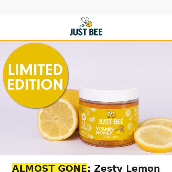 Last chance for Zesty Lemon Limited Edition! 🍋