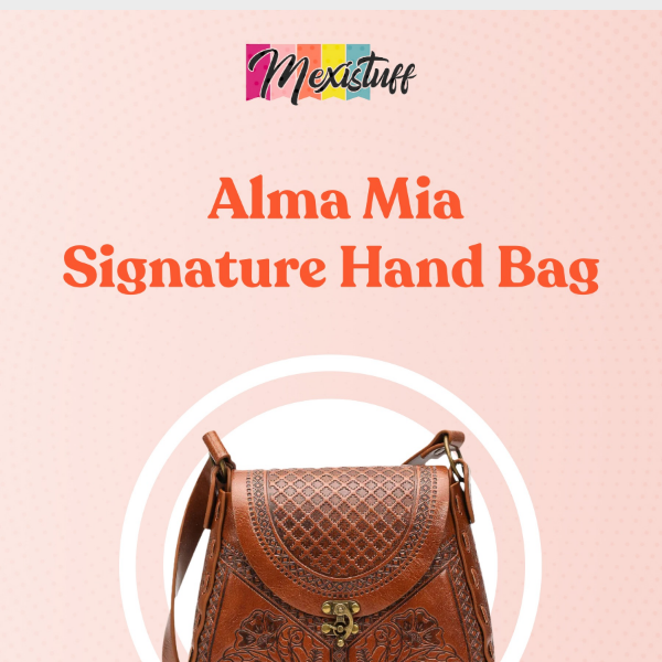 Alma Mia Signature Handbag