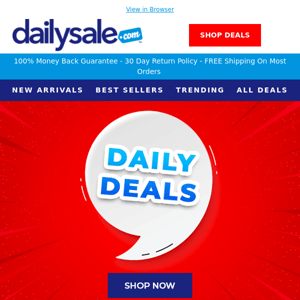 You've Earned It, DailySale 🙌