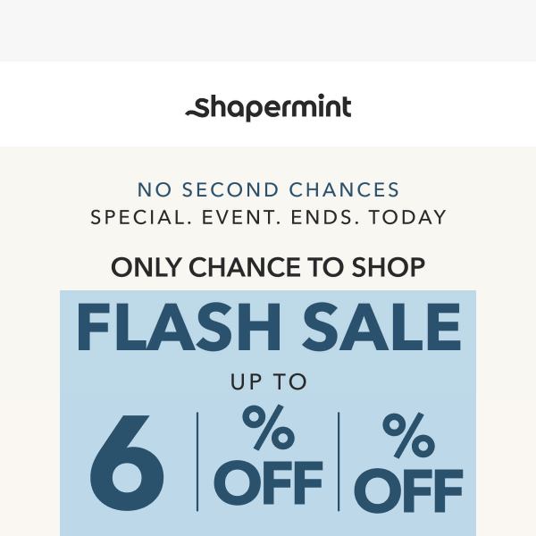 Flash Sale ⚡ No Second Chances