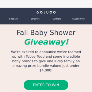 Fall Baby Shower Giveaway 🍁