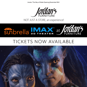 Get tickets to the Avatar sequel, opening 12/16 in IMAX!