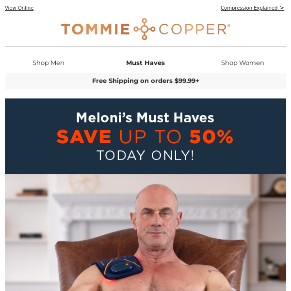  Tommie Copper Infrared Joint Wrap for Men and Women