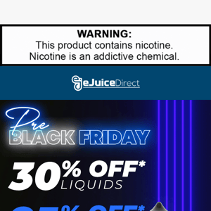 Vape Fam! 🥳 Up To 30% Off Is On Now!