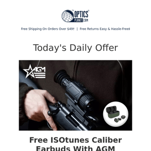 Want a FREE Pair of Tactical Earbuds?
