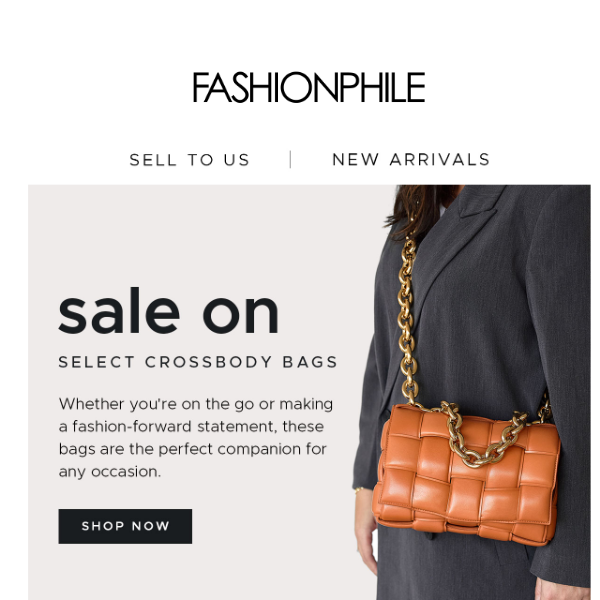 Select Crossbody Bags on SALE!