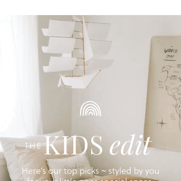 Inspo: Our top picks for little ones 🤩