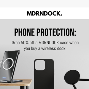 Grab 50% off phone protection!