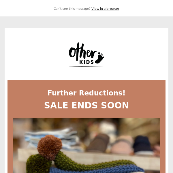 Further Reductions - Ends Soon!