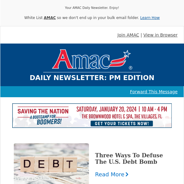 How We Got To The Brink Of World War III - Your AMAC Daily Newsletter: AM  Edition - AMAC - The Association of Mature American Citizens