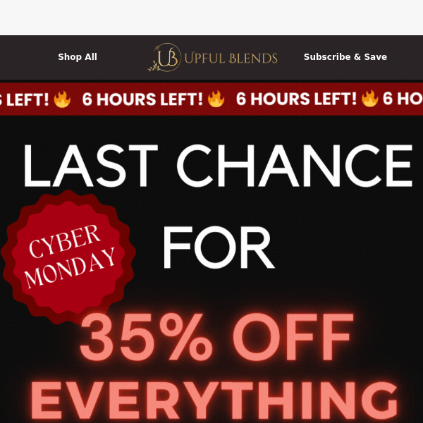 Final Hours Fam: Countdown to 35% OFF!