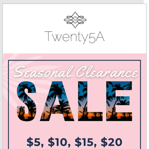 🌟 Don't Miss Out! Seasonal Clearance Sale