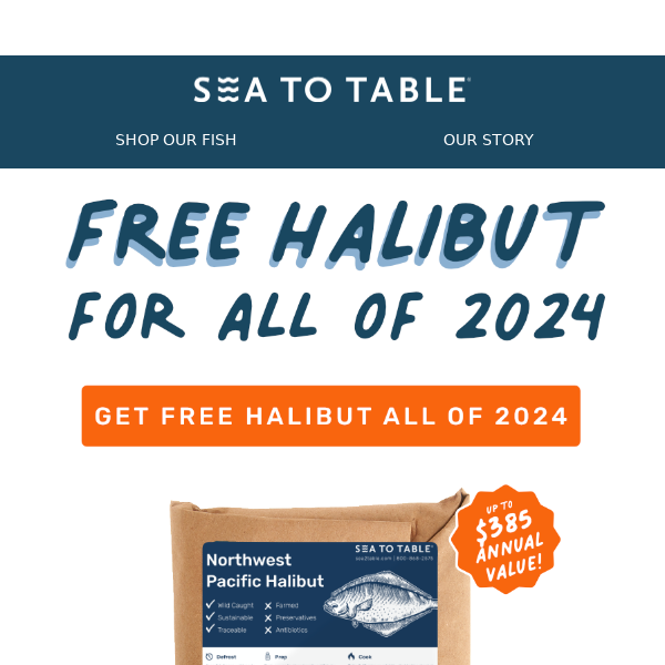 Free Halibut for Everyone!