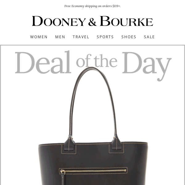 Don't Miss Out: The Quincey Beacon Tote is Just $99 Today!