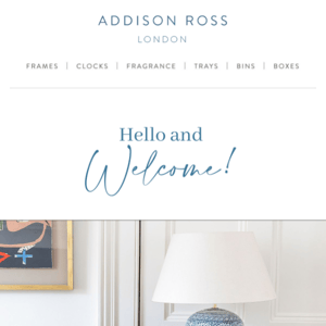 Welcome to Addison Ross (and 10% Off your first purchase!)