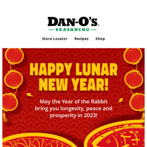 Celebrate Lunar New Year with Dan-O’s!