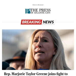 Rep. Marjorie Taylor Greene joins fight to stop New Jersey offshore wind farms