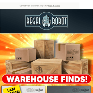 Warehouse Finds & Unique Gift Ideas!