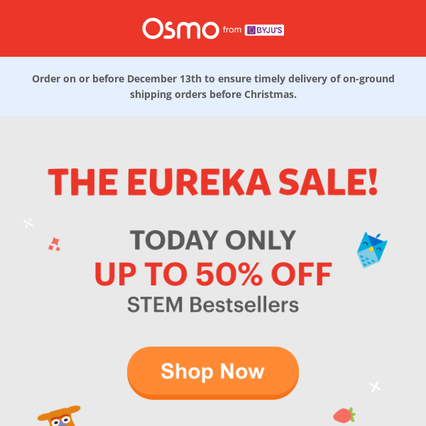 💡 Today Only: Up to 50% off STEM bestsellers!