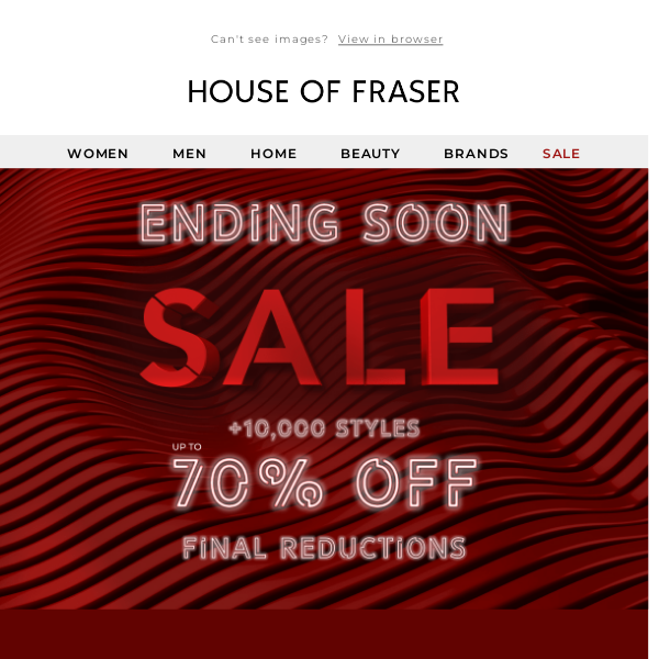 SALE | Up to 70% off coats and jackets - House Of Fraser