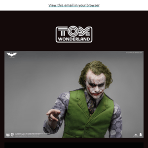 Updated Release Date- InArt The Dark Knight – The Joker 1/6th scale Collectible Figure