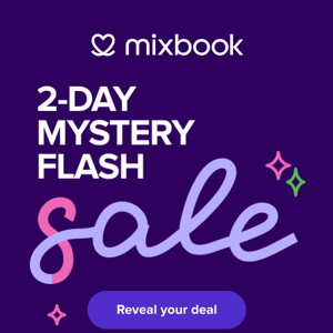 2 Days Only! MYSTERY FLASH SALE