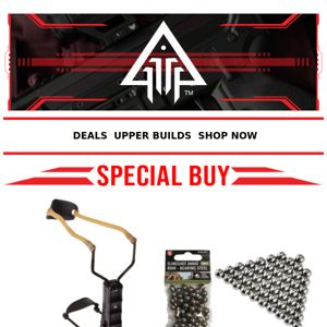 $4.49 Slingshot + Ammo | One DAY ONLY 🏃‍♂️