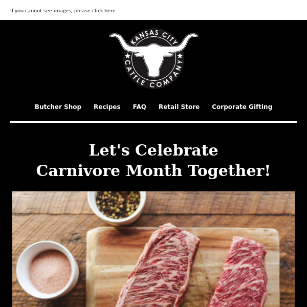 January is Carnivore Month!