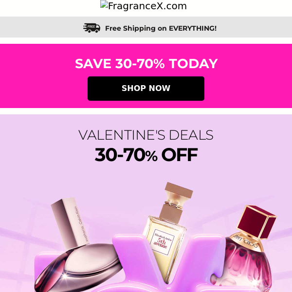 Fragrance X Latest Emails Sales Deals