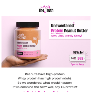 🥜 Did someone say PROTEIN? Yummy Peanut Butter 🤤