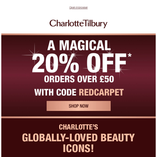 Don't Miss 20% OFF These Globally-Loved Beauty Icons! 💖