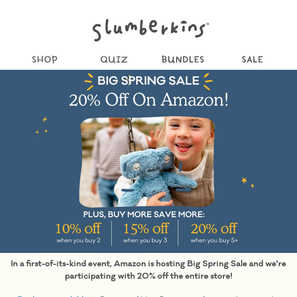 Amazon's Big Spring Sale Starts Now!